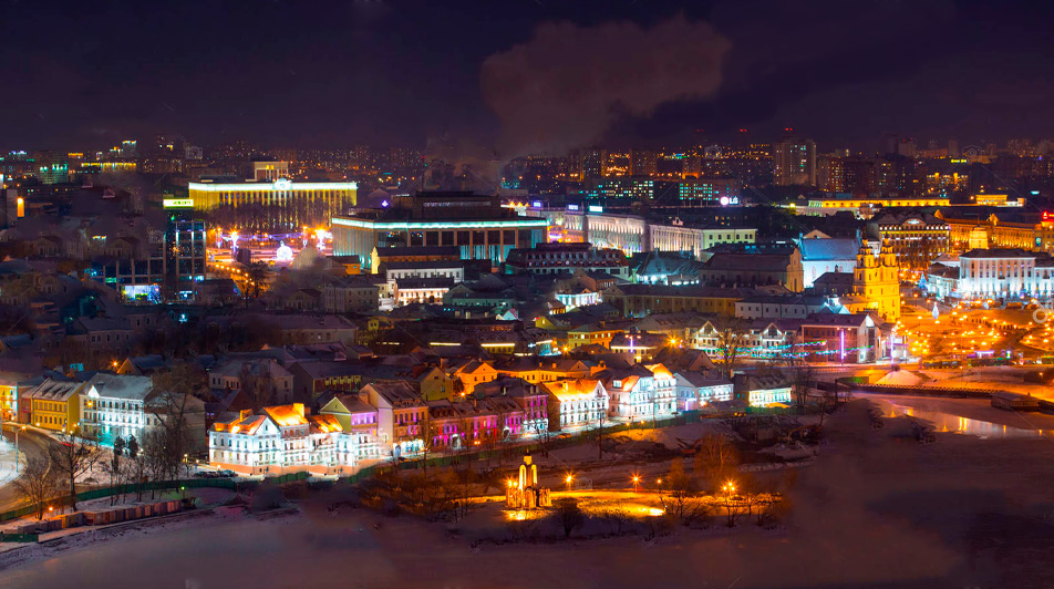 минск зимой