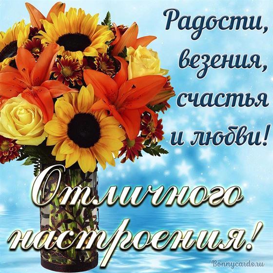 Радости, везения, счастья и любви