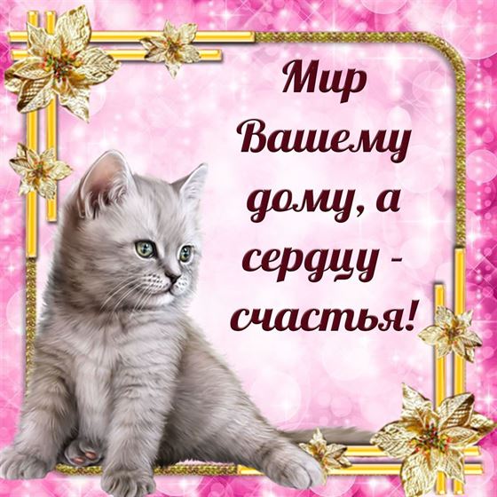 Картинка на счастье на розовом фоне