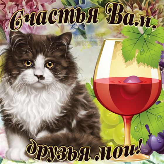Счастья вам, друзья мои