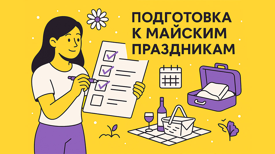 подготовка к майским праздникам