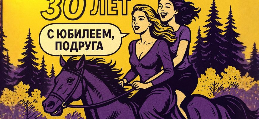 Подарок на 30 лет подруге