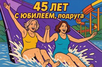 Подарок на 45 лет подруге: аквапарк вместе