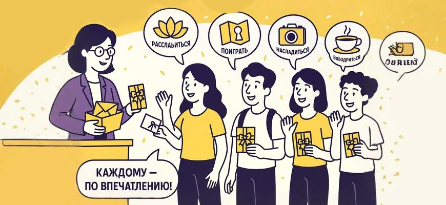 подарок студентам от куратора